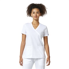 WW Originals Mock Wrap Scrub Top